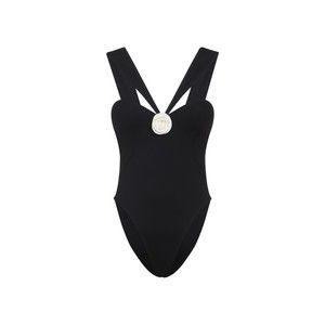La Reveche Sahar Black Polyamide One-Piece - NWT